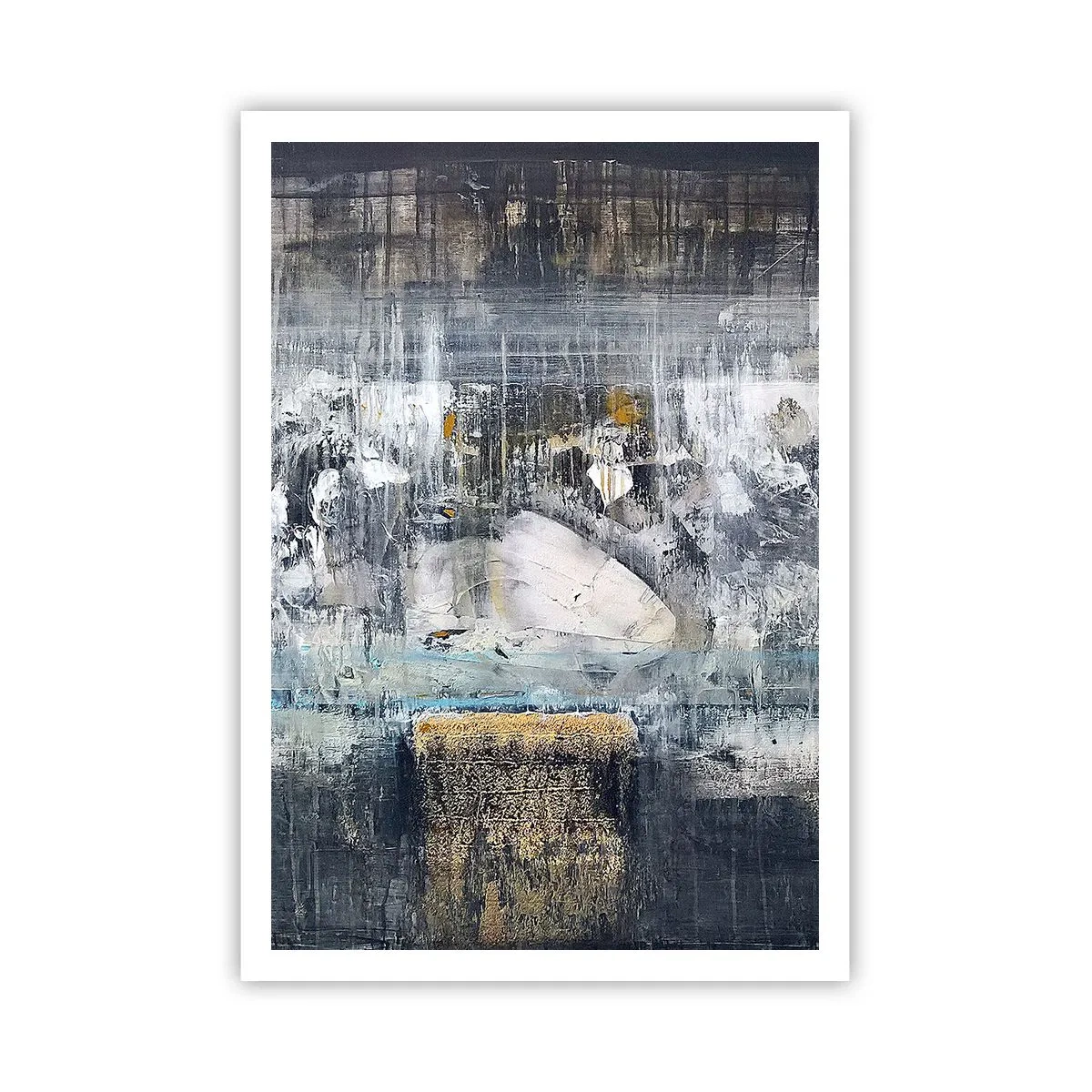 Poszter - Mint a jégen, mint a csomón - 70x100 cm