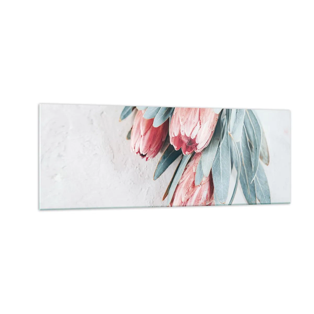 Üveg kép - Szégyellve saját szépségüket - 140x50 cm