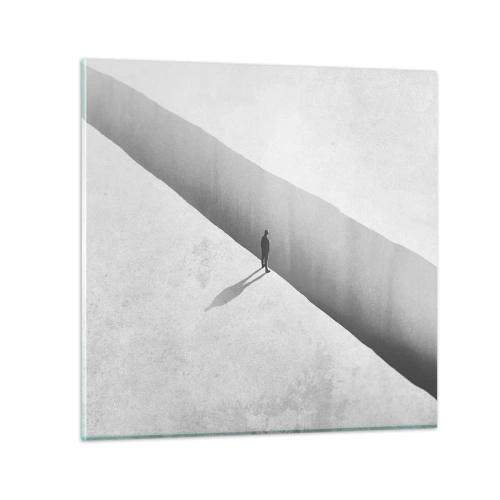 Üveg kép - Fényes célpont - 30x30 cm