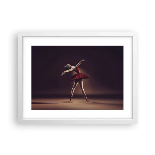 Poszter fekete keretben - Egy prima balerina - 40x30 cm
