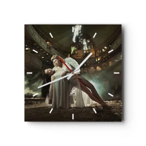 Falióra, Óra - A régi színház szelleme - 30x30 cm