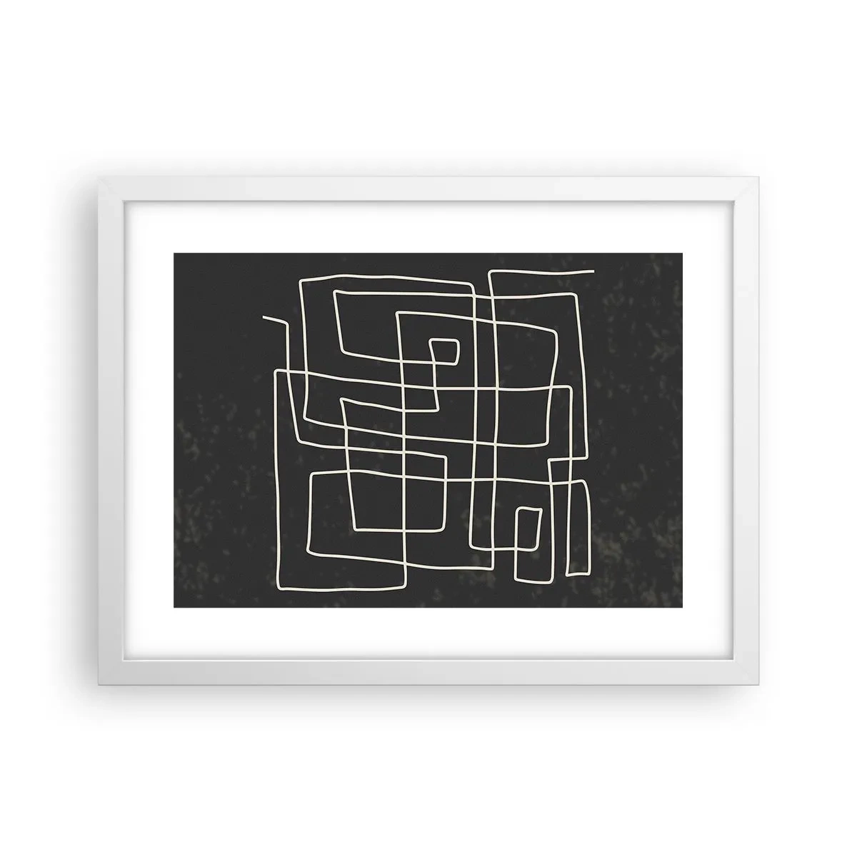 Poszter fekete keretben - Nem olyan egyszerű - 40x30 cm