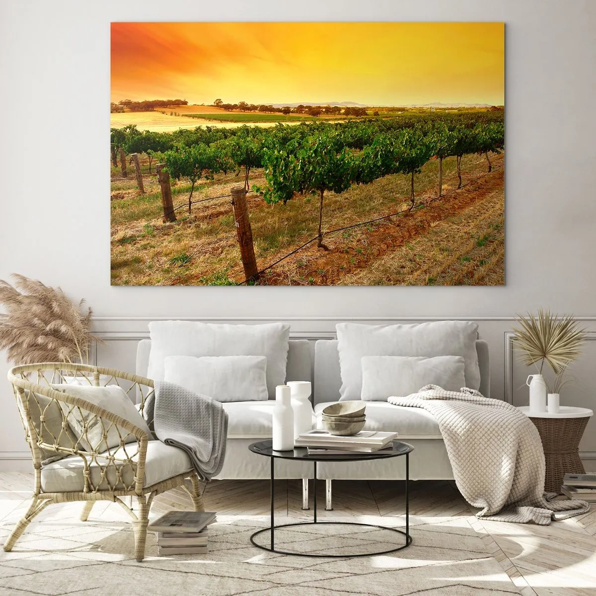 Üveg kép - Inni a napot - 70x50 cm
