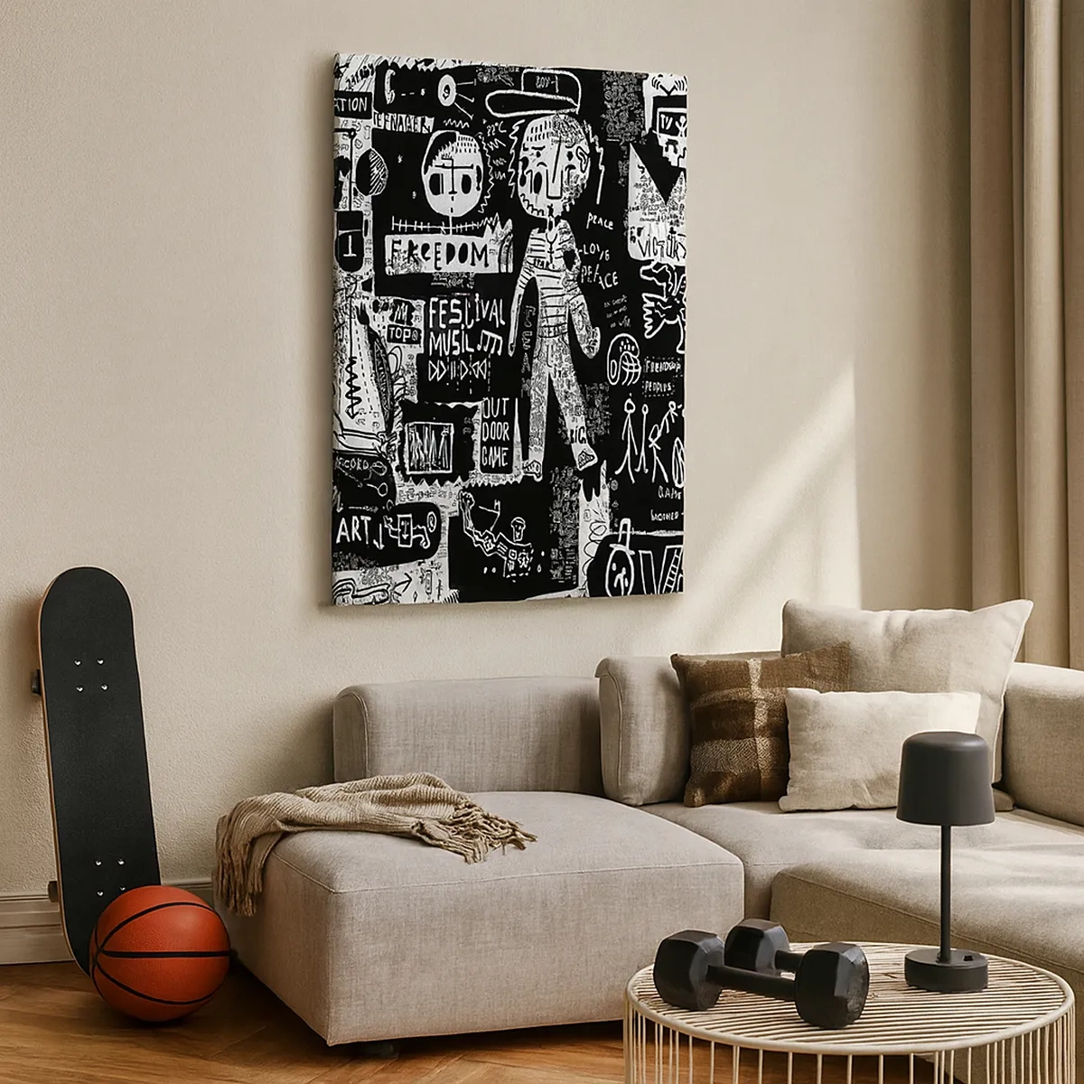 Vászonkép - A szellemi fiatalság törvényei és örömei - 50x70 cm