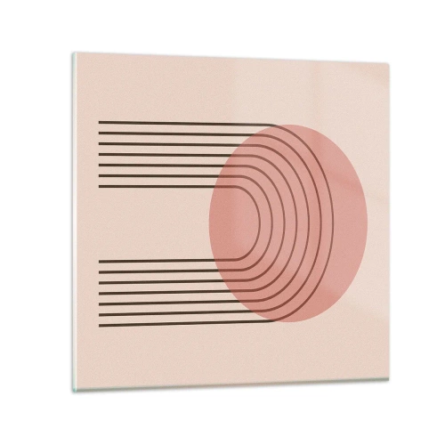 Üveg kép - Ellenállhatatlan vonzalom - 70x70 cm