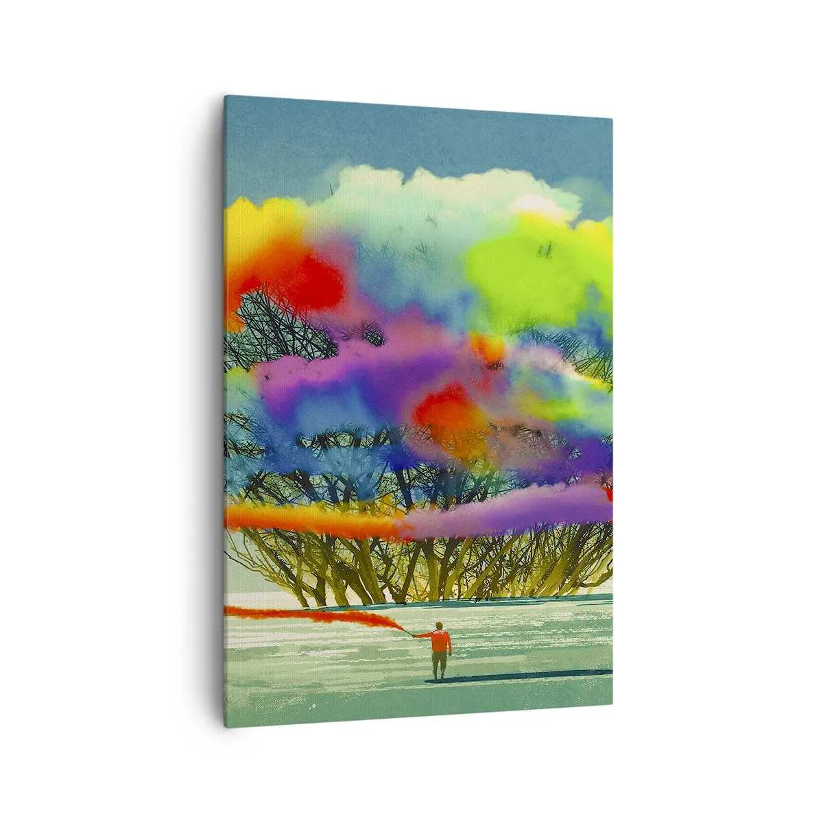 Vászonkép - Keltsd életre ezt a világot - 70x100 cm