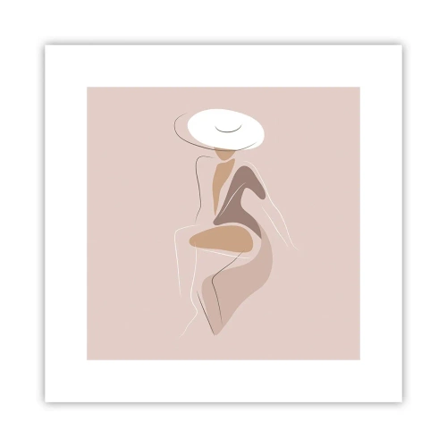 Poszter - Egy hölgynek lenni - 30x30 cm