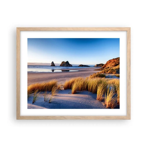 Poszter világos tölgy keretben - A nyugalmat keresőknek - 50x40 cm