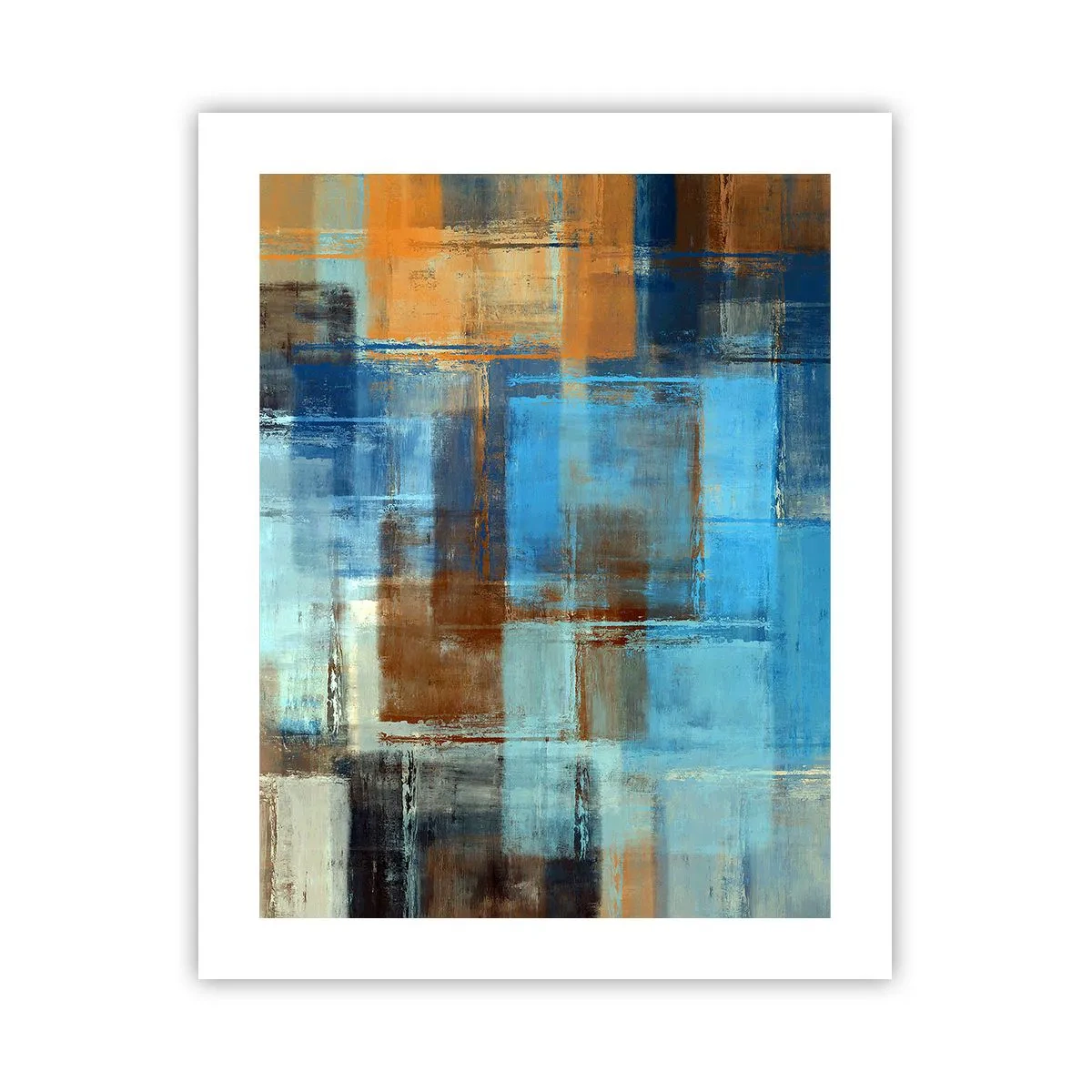 Poszter - A kék fátyolon keresztül - 40x50 cm