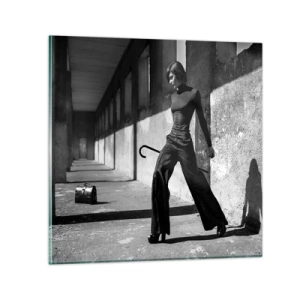 Üveg kép -   Városi elegancia - 70x70 cm