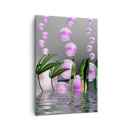 Vászonkép - A könnyedség és az élet tükröződő kompozíciója - 70x100 cm