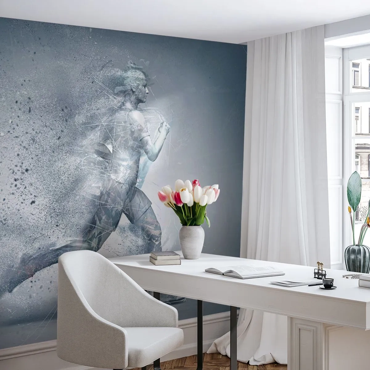 Fotótapéta Standard Eco - Kristálytiszta energia - Absztrakció, Grafika, Futó - 200x140 cm