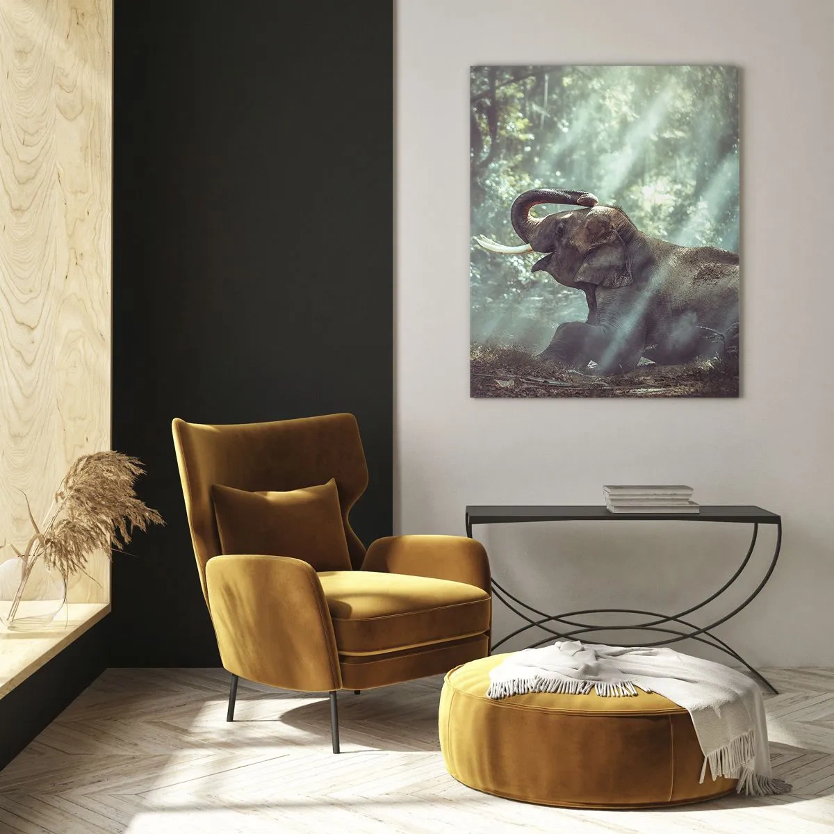 Üveg kép - Ezt hallgasd meg… - 80x120 cm