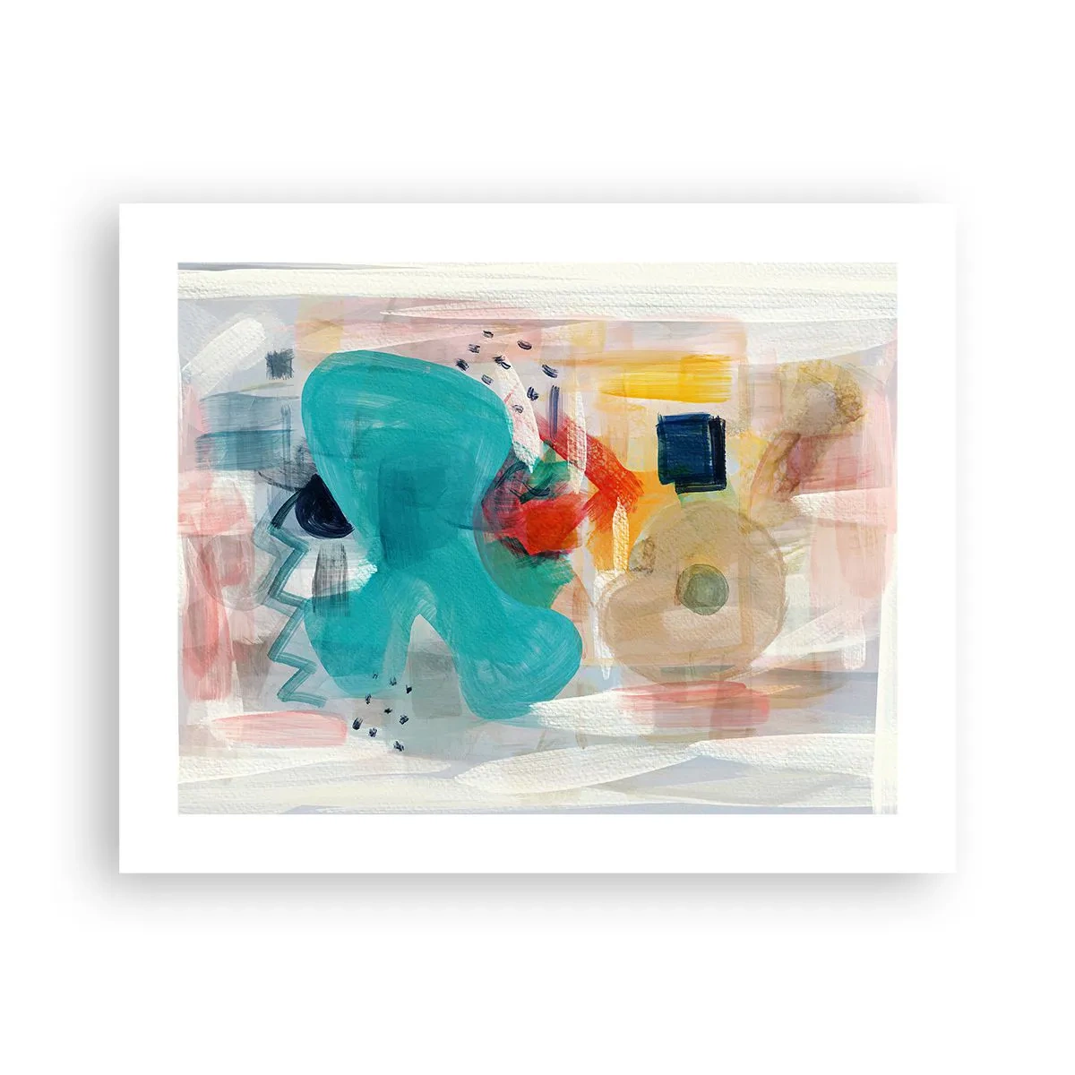 Poszter - Színes játék - 50x40 cm