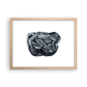 Poszter világos tölgy keretben - Ez nem olyan egyszerű - 40x30 cm