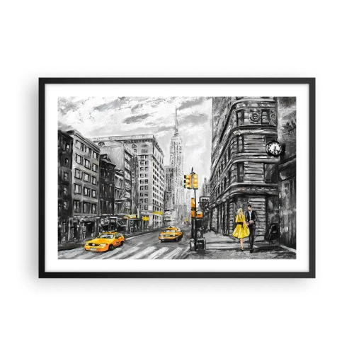 Poszter fehér keretben - Egy New York-i történet - 70x50 cm