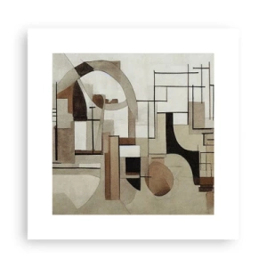 Poszter - Városkép 2.0 - 30x30 cm