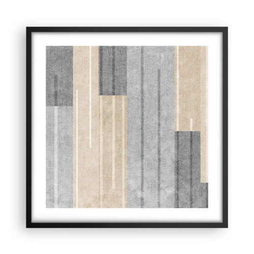 Poszter fehér keretben - Kompozíció: tartsa a függőlegeset - 50x50 cm