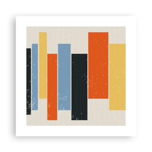 Poszter - Zenei felvétel - 40x40 cm