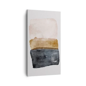 Vászonkép - A föld színeinek kompozíciója - 45x80 cm