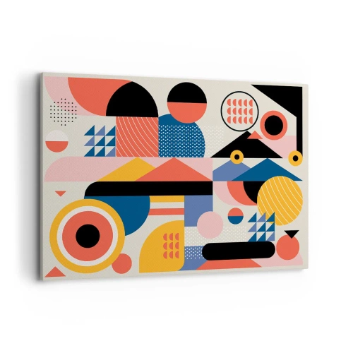 Vászonkép - Összetétel: játszadozzunk - 100x70 cm