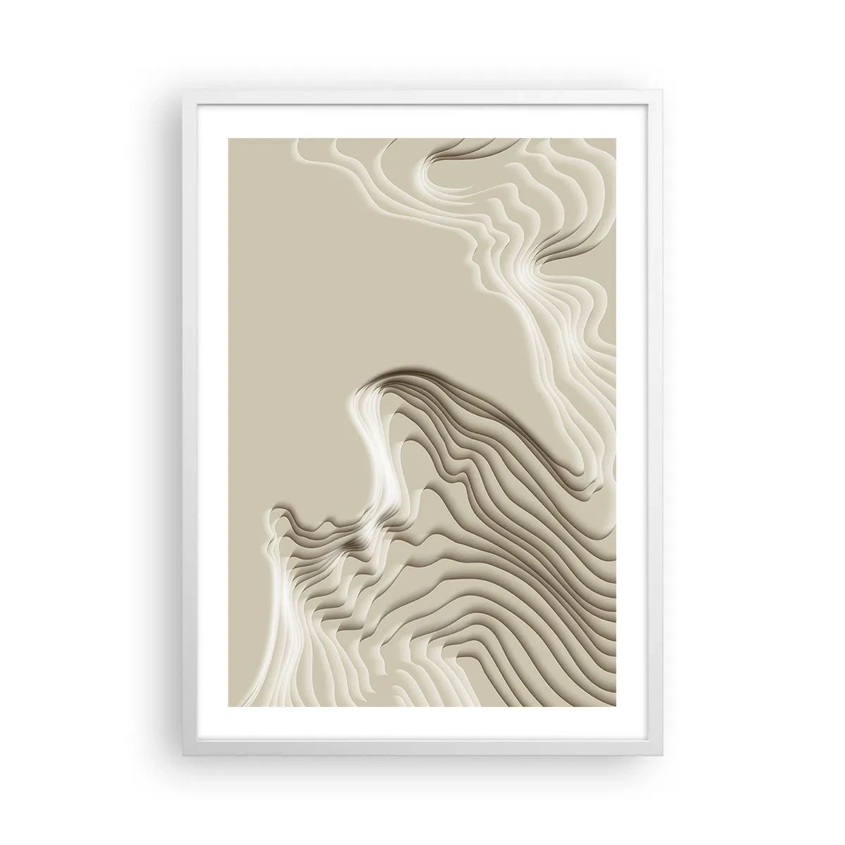 Poszter fekete keretben - Művészeti topográfia - 50x70 cm