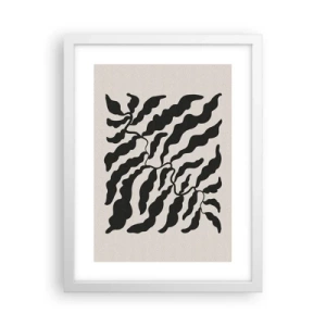 Poszter fekete keretben - A tér természete - 30x40 cm