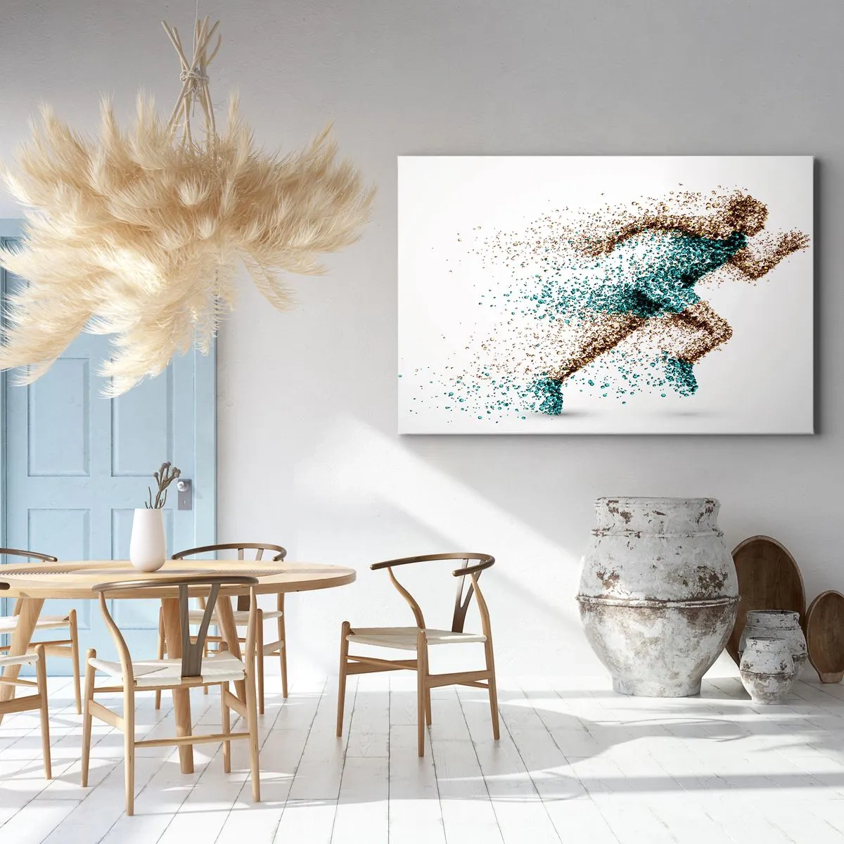 Vászonkép - Az élet egy futás - 120x80 cm