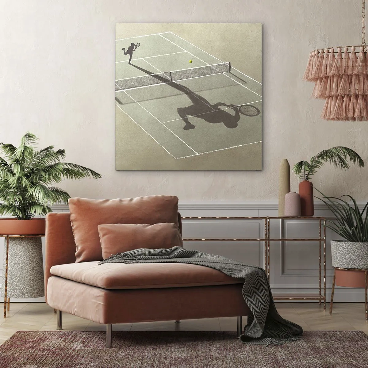 Vászonkép - Önmagumk legyőzése - 70x70 cm