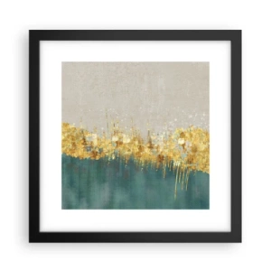 Poszter fehér keretben - Az aranyhatár - 30x30 cm