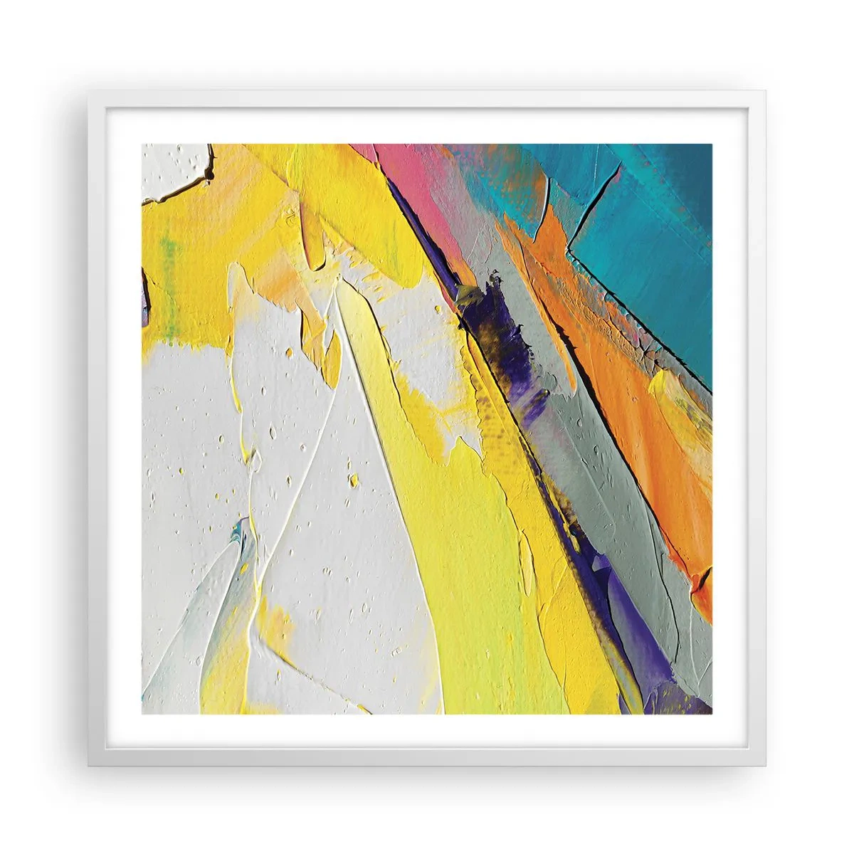 Poszter fekete keretben - A fény anatómiája - 60x60 cm