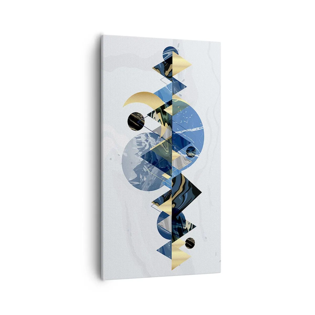 Vászonkép - Geometriai táj - 55x100 cm