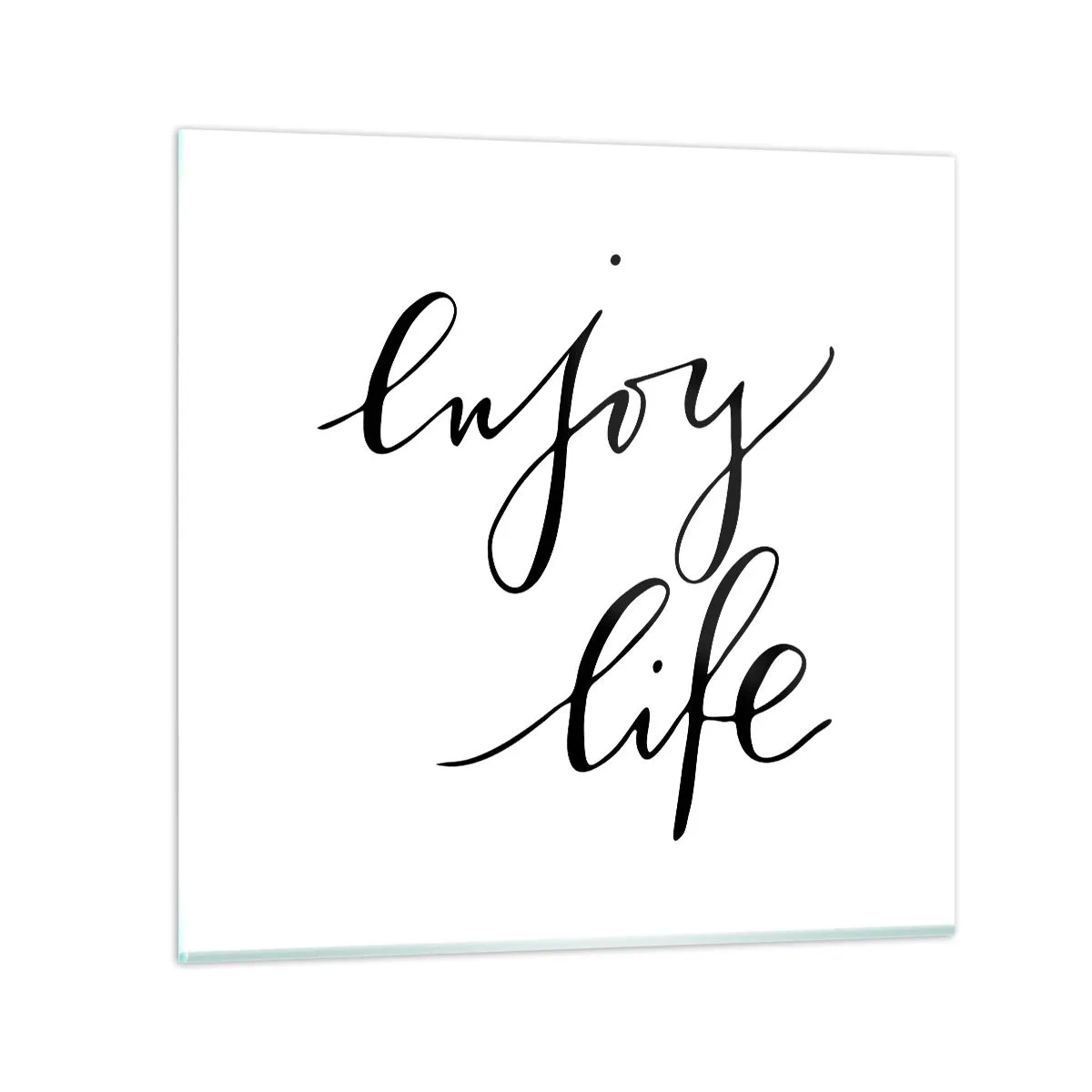 Üveg kép - Se több… - 60x60 cm