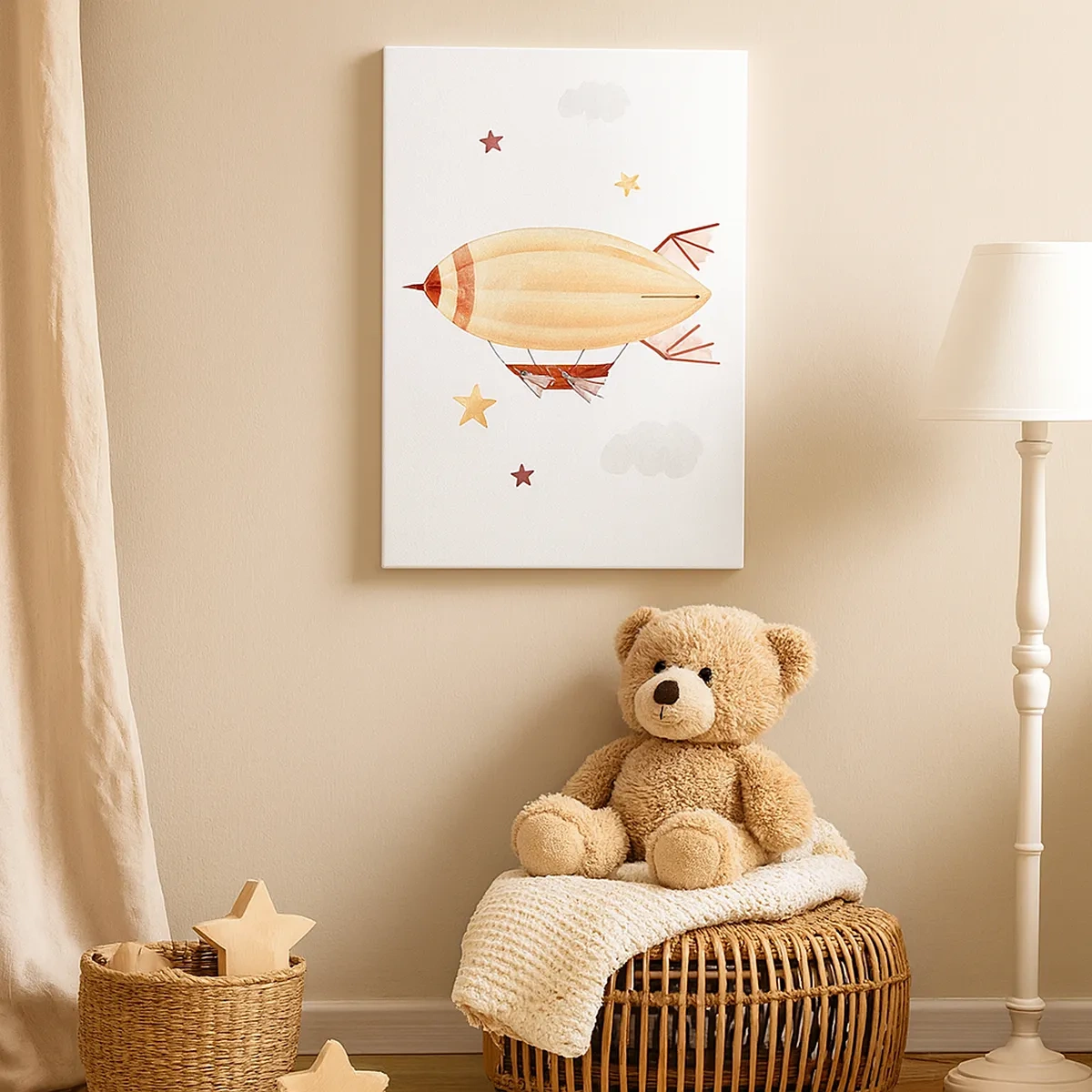 Vászonkép - Léghajó - 50x70 cm