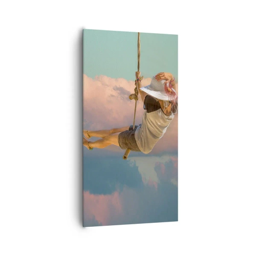 Vászonkép - Szórakozás a fellegekben - 65x120 cm