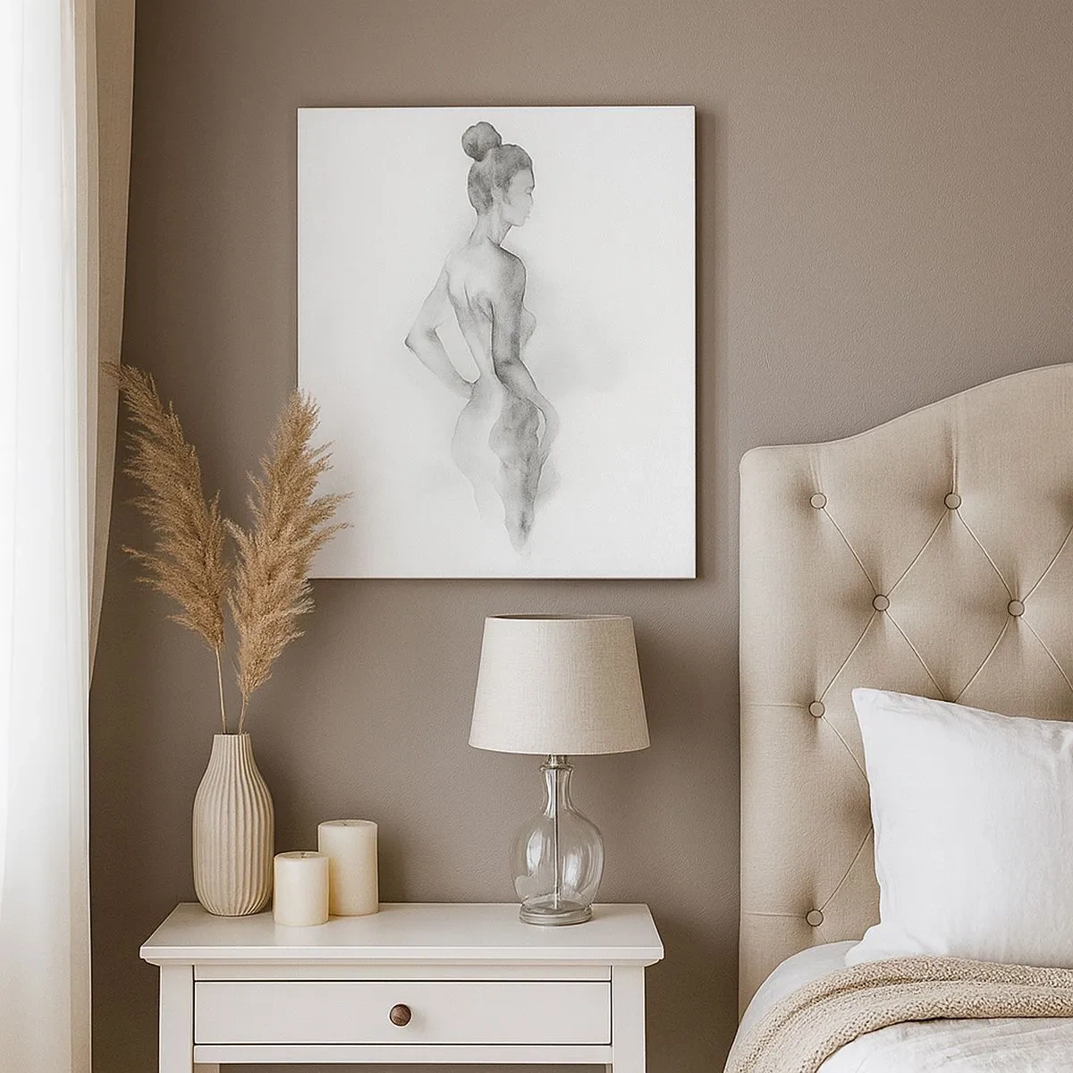 Vászonkép - Gyönyörű, mint a festmény - 30x30 cm