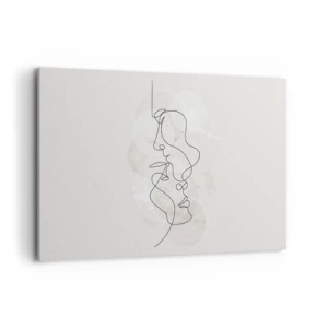 Vászonkép - Ölelésbe gabalyodva - 120x80 cm