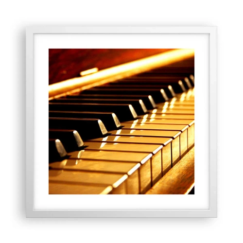 Poszter fekete keretben - Végtelen lehetőségek - 40x40 cm