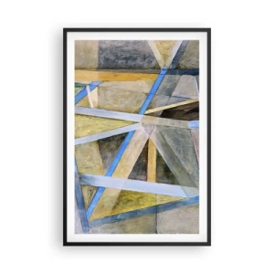 Poszter fehér keretben - Egyenesen vagy átlósan? - 61x91 cm