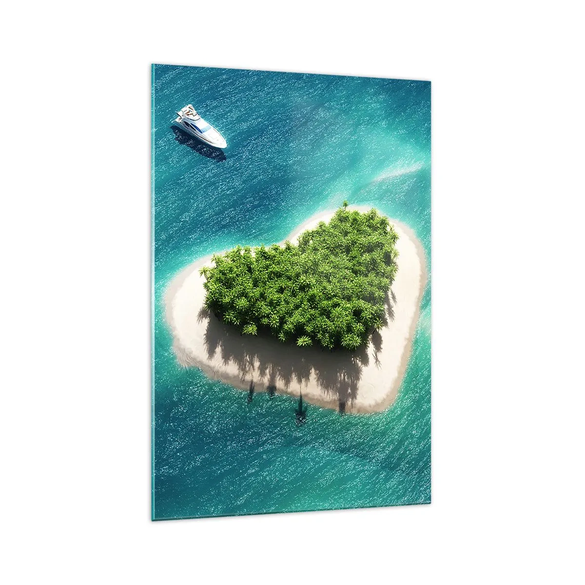 Üveg kép - Szeretem a nyarat - 70x100 cm