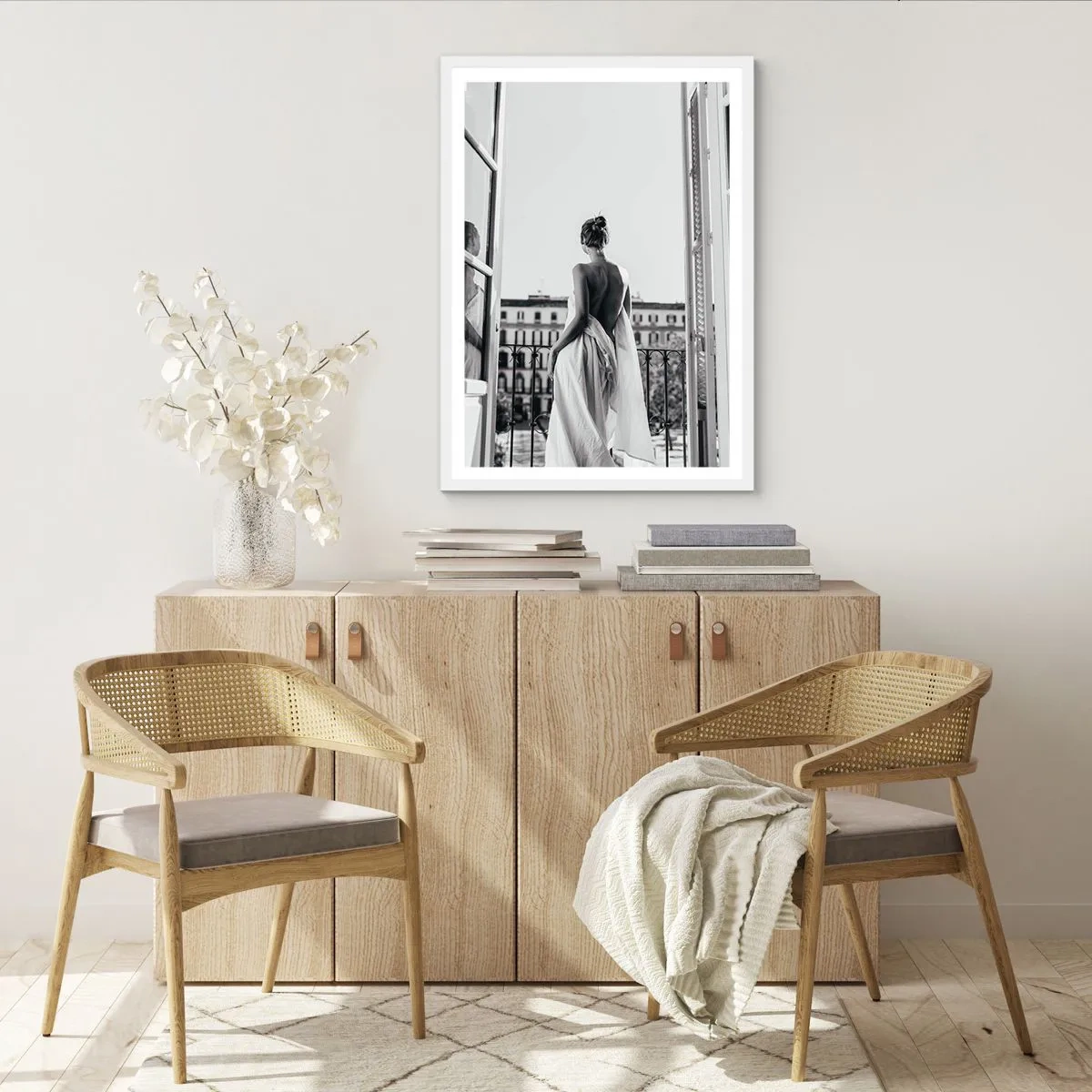 Poszter fekete keretben - Az érzékek felébredése - 50x70 cm