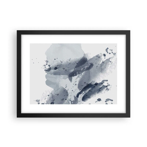 Poszter fehér keretben - A víz természetének tanulmánya  - 40x30 cm