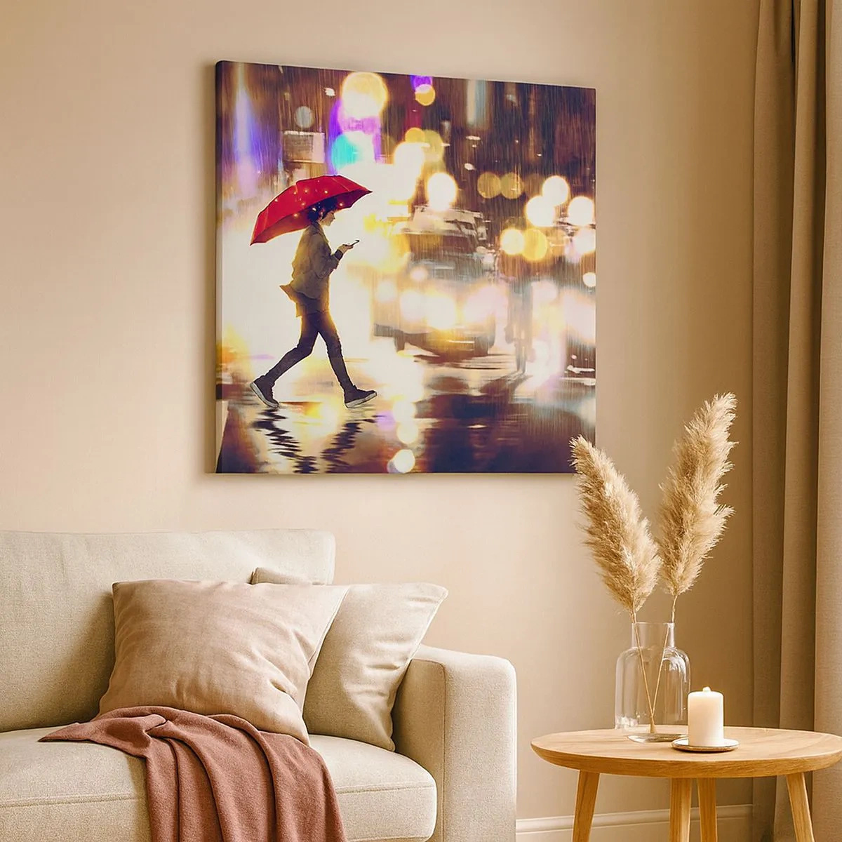 Vászonkép - Mégis napos - 30x30 cm