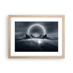 Poszter világos tölgy keretben - Egy történet fináléja - 40x30 cm