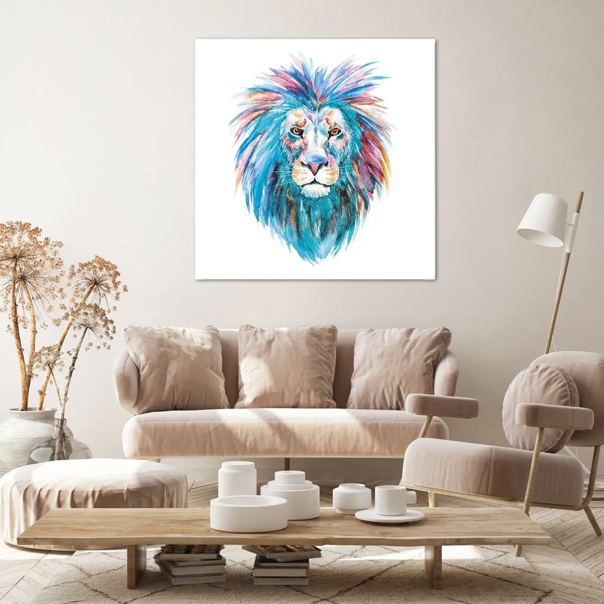 Vászonkép - Felvillanyozó aura - 70x70 cm