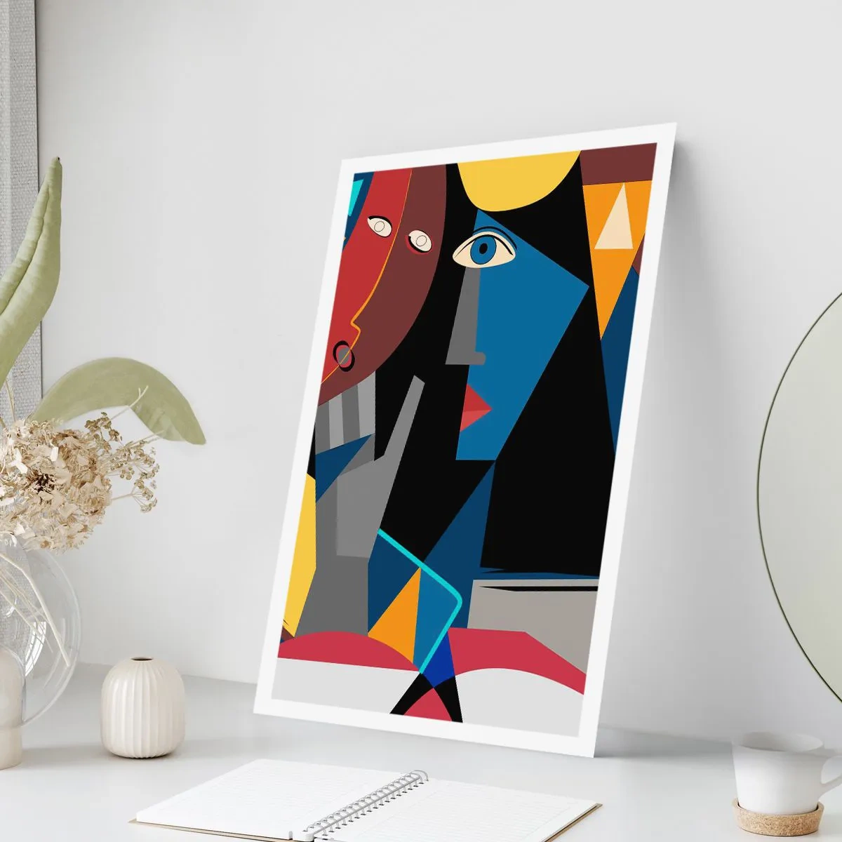 Poszter - Kubisták beszélgetése - 30x40 cm