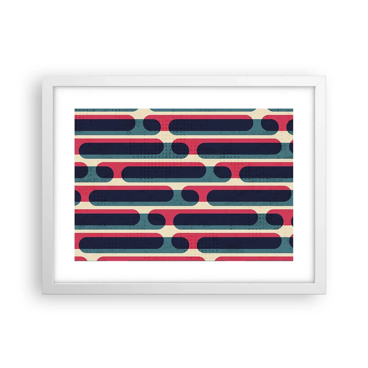 Poszter fekete keretben - Mélységben és előre - 40x30 cm