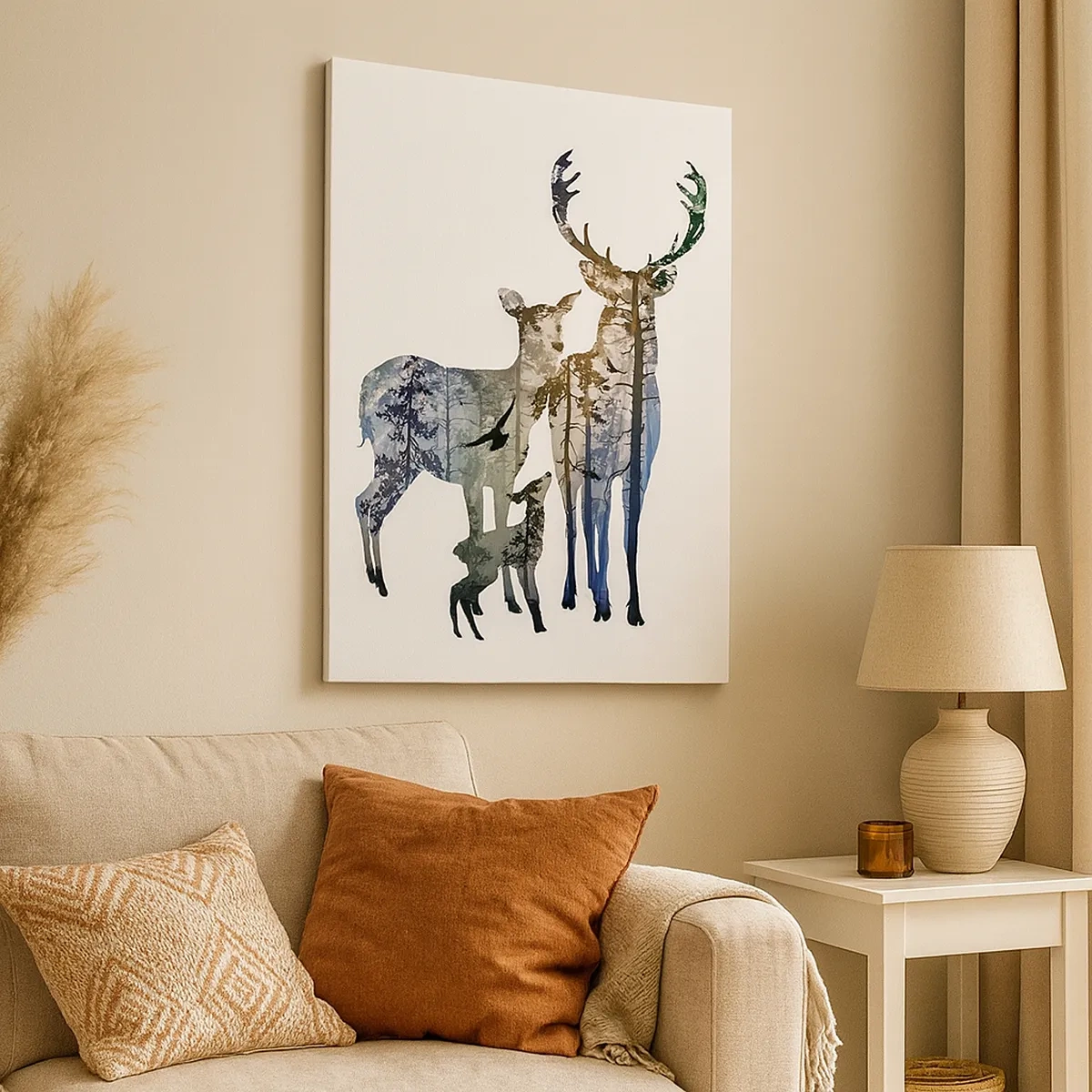 Vászonkép - Családi fotó - 50x70 cm