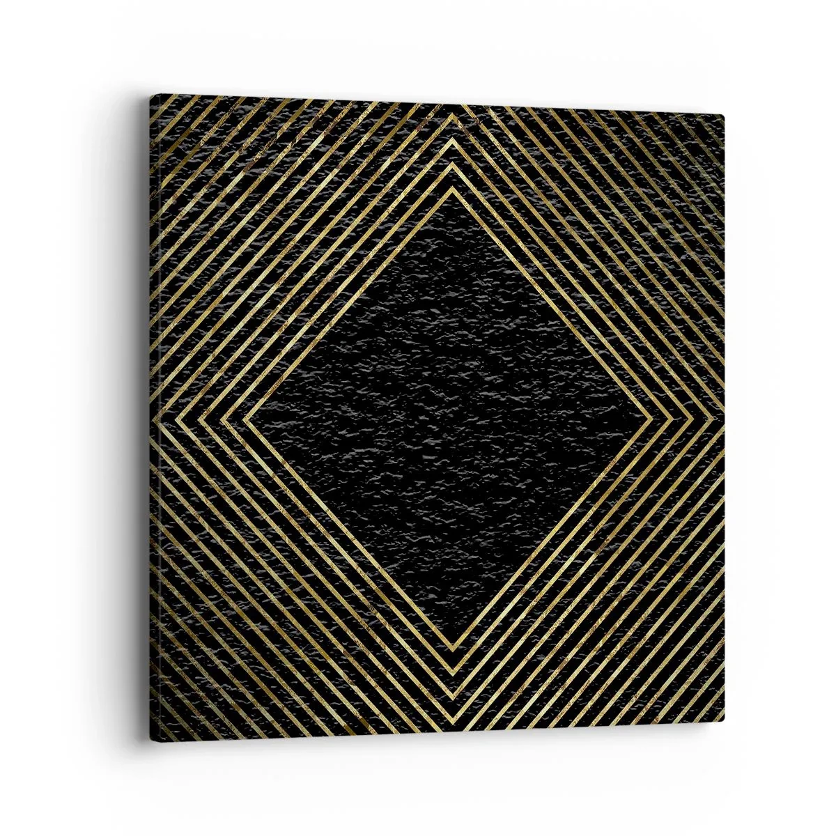 Vászonkép - Geometria glamour stílusban - 40x40 cm