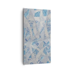 Vászonkép - A szürkéskék labirintusban - 65x120 cm